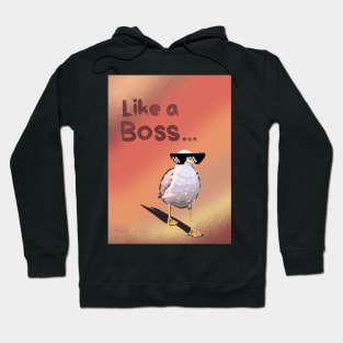 like a boss hot Hoodie